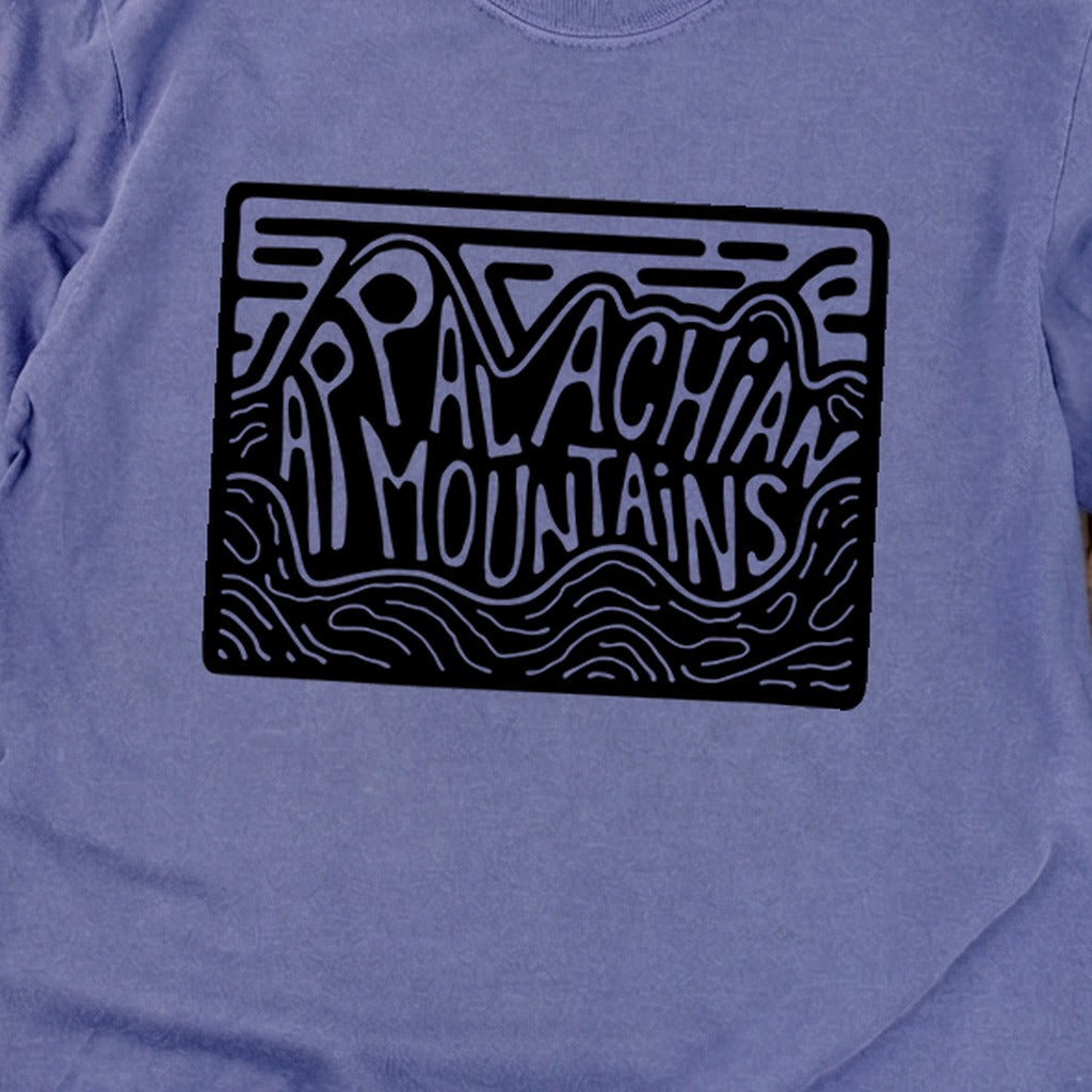 Appalachian Mountains Cotton Long Sleeve