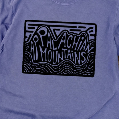 Appalachian Mountains Cotton Long Sleeve