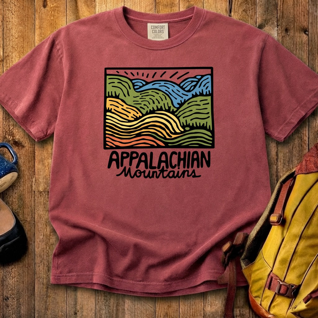Appalachian Mountains 2 Cotton T-Shirt