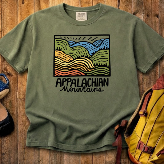 Appalachian Mountains 2 Cotton T-Shirt