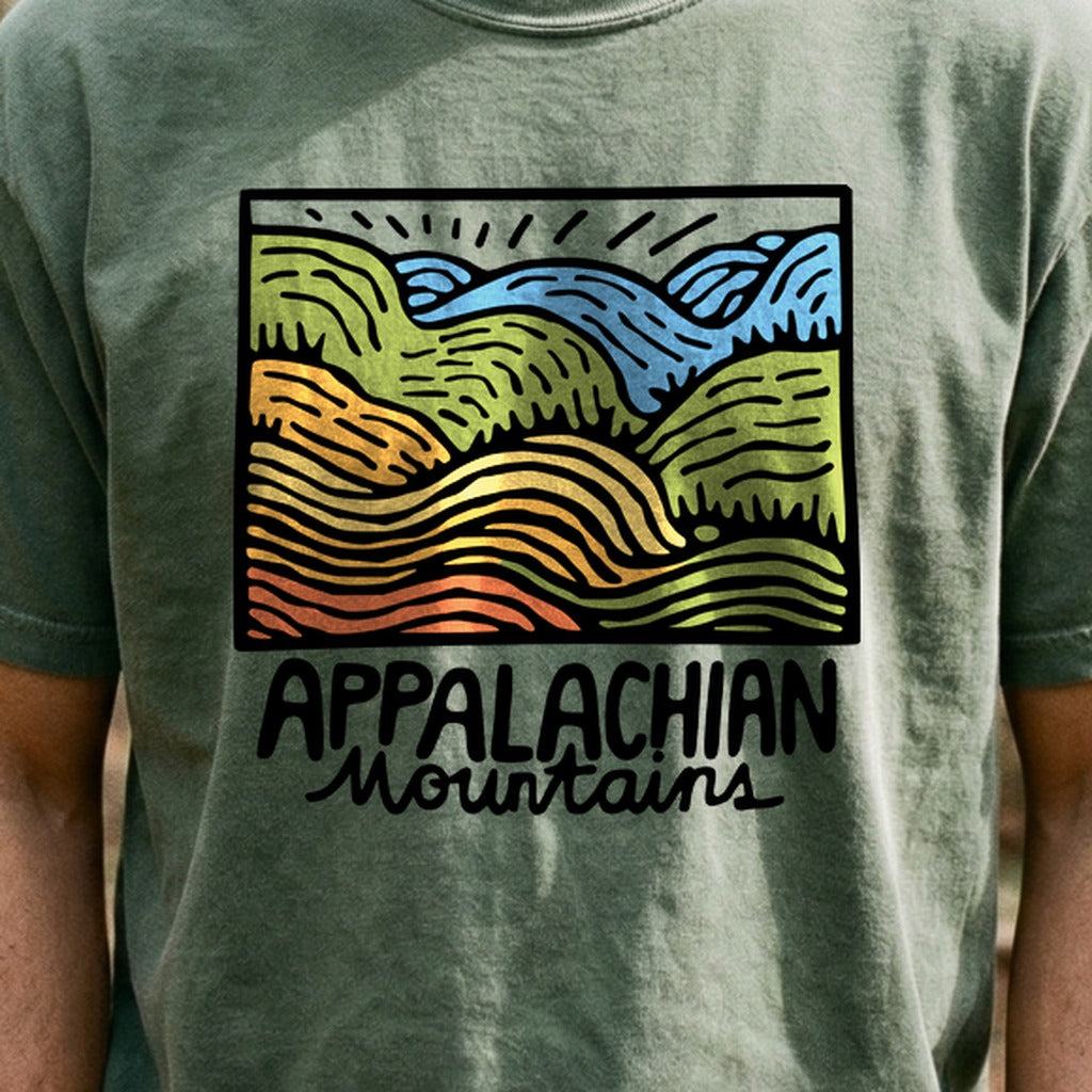 Appalachian Mountains 2 Cotton T-Shirt