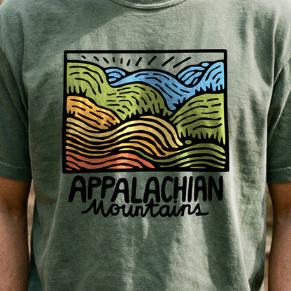 Appalachian Mountains 2 Cotton T-Shirt