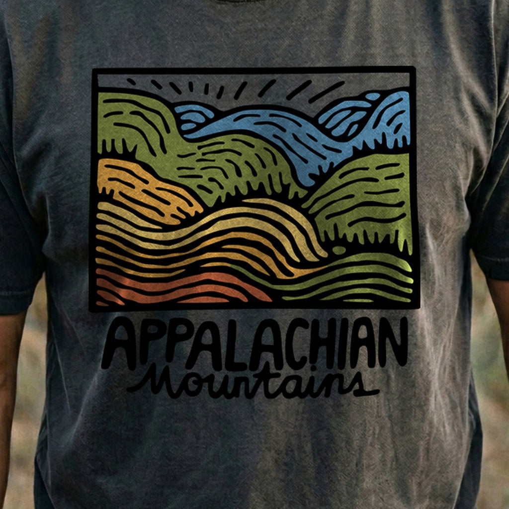 Appalachian Mountains 2 Cotton T-Shirt