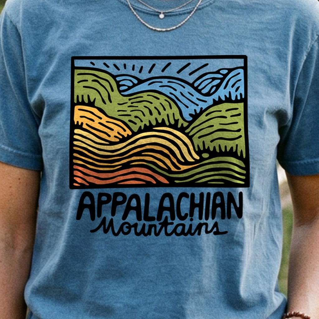 Appalachian Mountains 2 Cotton T-Shirt