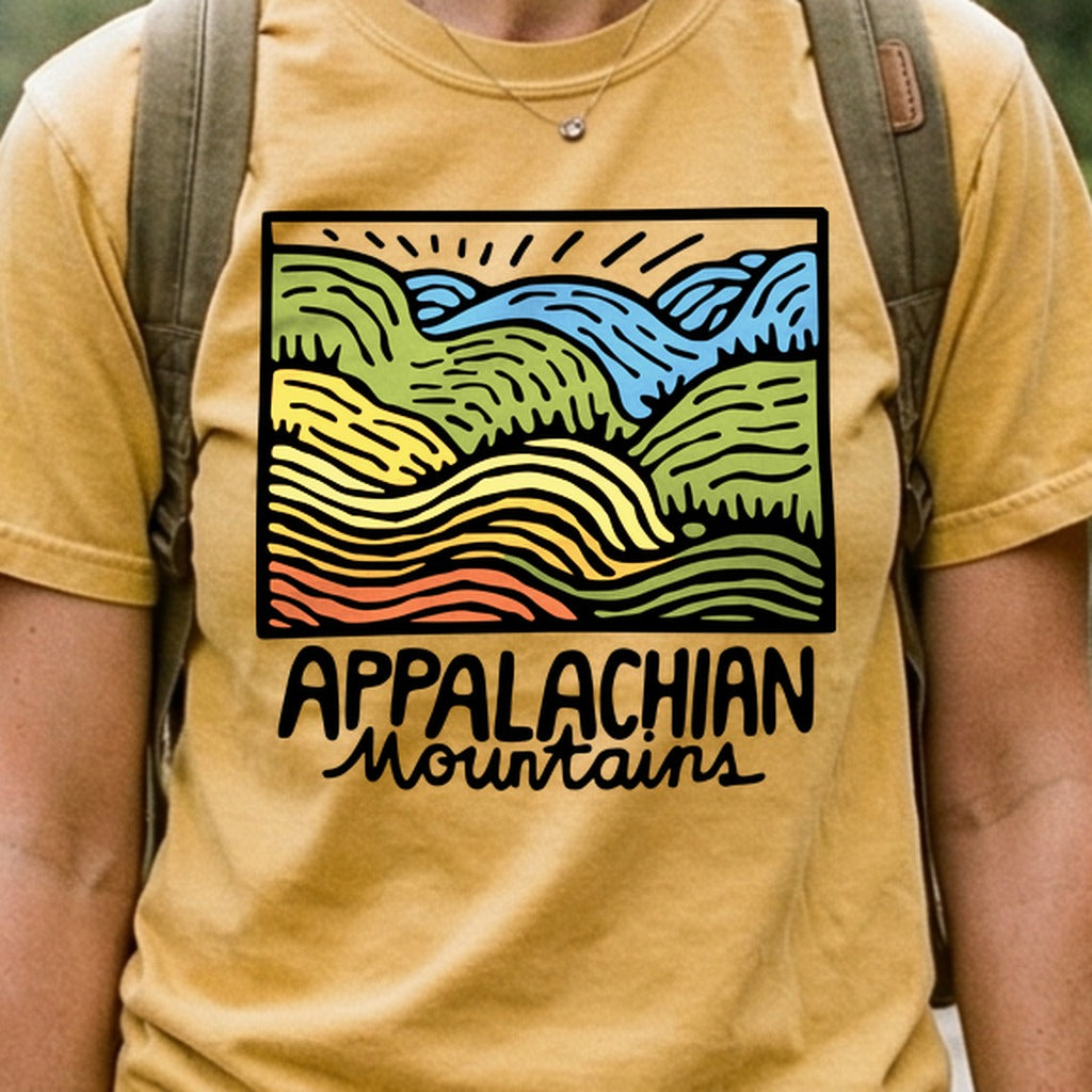 Appalachian Mountains 2 Cotton T-Shirt
