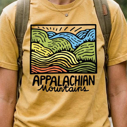 Appalachian Mountains 2 Cotton T-Shirt