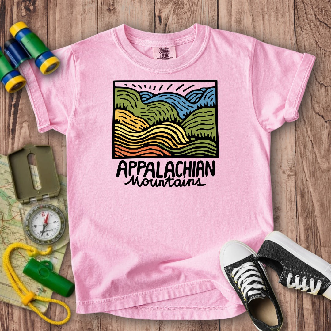 Appalachian Mountains 2 Kids Cotton T-Shirt