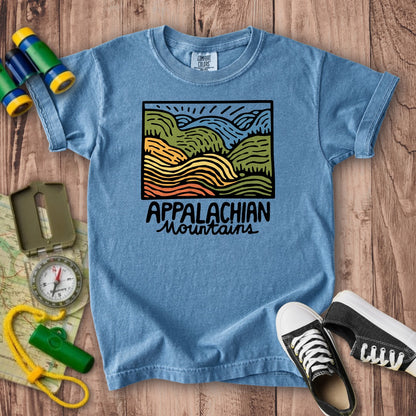 Appalachian Mountains 2 Kids Cotton T-Shirt