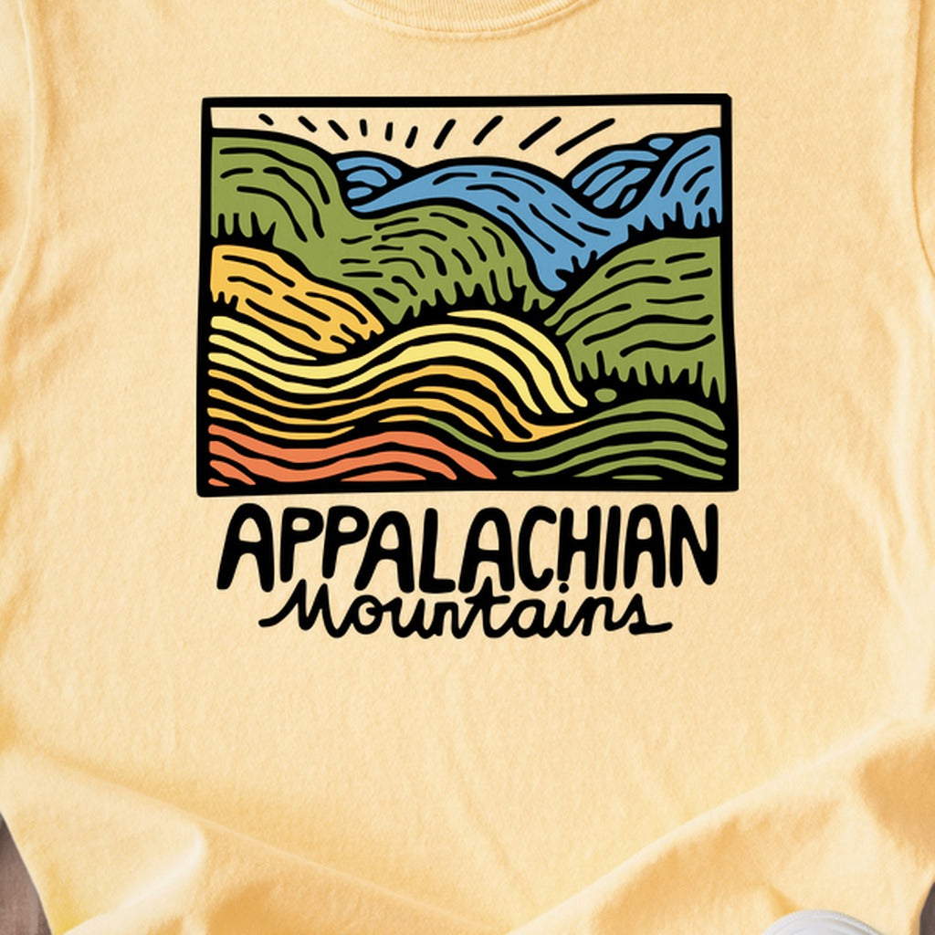 Appalachian Mountains 2 Kids Cotton T-Shirt