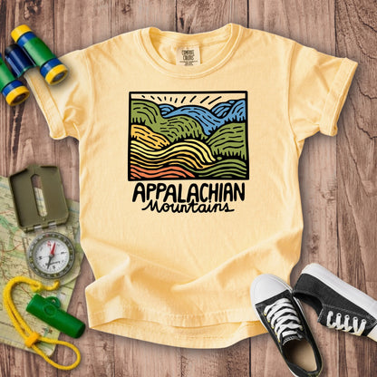Appalachian Mountains 2 Kids Cotton T-Shirt