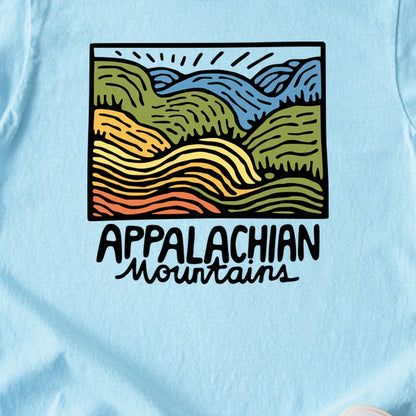 Appalachian Mountains 2 Kids Cotton T-Shirt