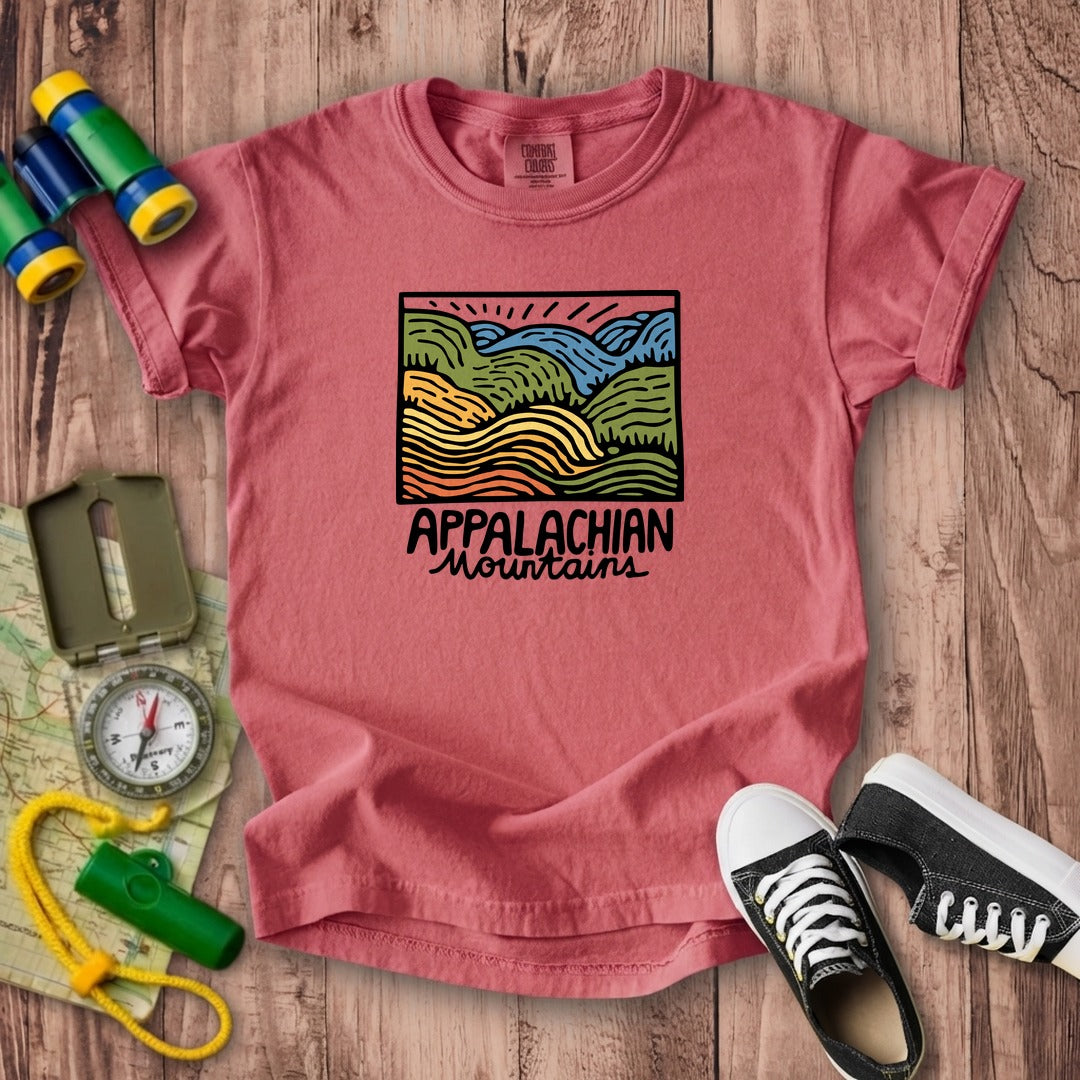 Appalachian Mountains 2 Kids Cotton T-Shirt