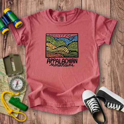 Appalachian Mountains 2 Kids Cotton T-Shirt