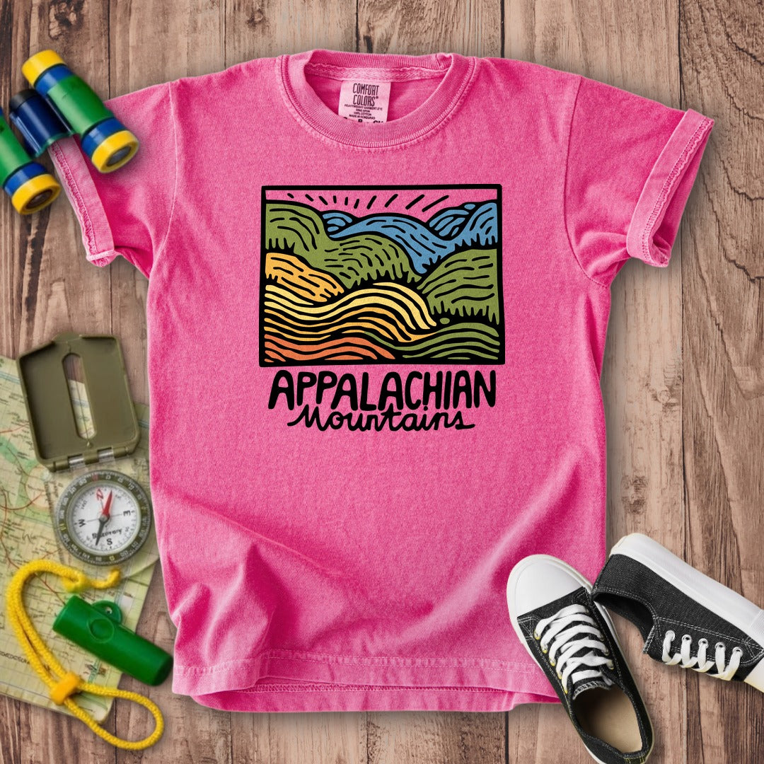 Appalachian Mountains 2 Kids Cotton T-Shirt