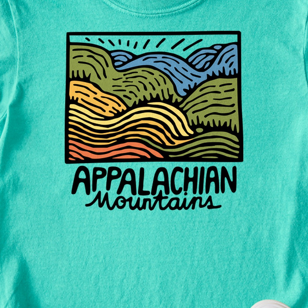 Appalachian Mountains 2 Kids Cotton T-Shirt