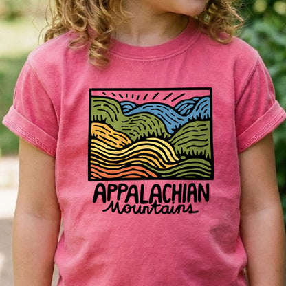 Appalachian Mountains 2 Kids Cotton T-Shirt
