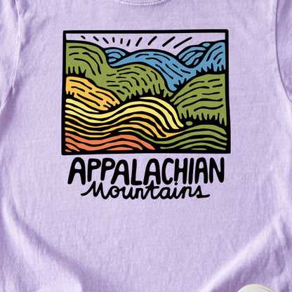 Appalachian Mountains 2 Kids Cotton T-Shirt