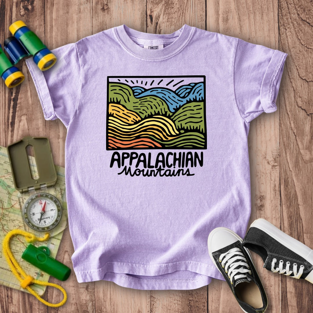 Appalachian Mountains 2 Kids Cotton T-Shirt