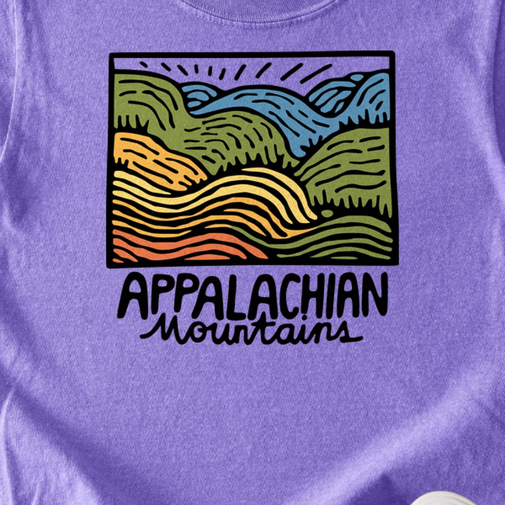 Appalachian Mountains 2 Kids Cotton T-Shirt