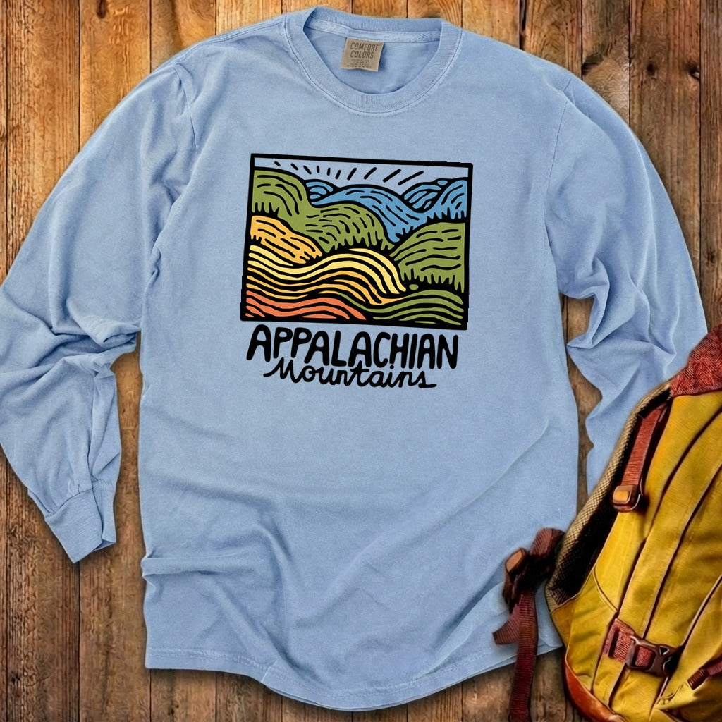 Appalachian Mountains 2 Cotton Long Sleeve