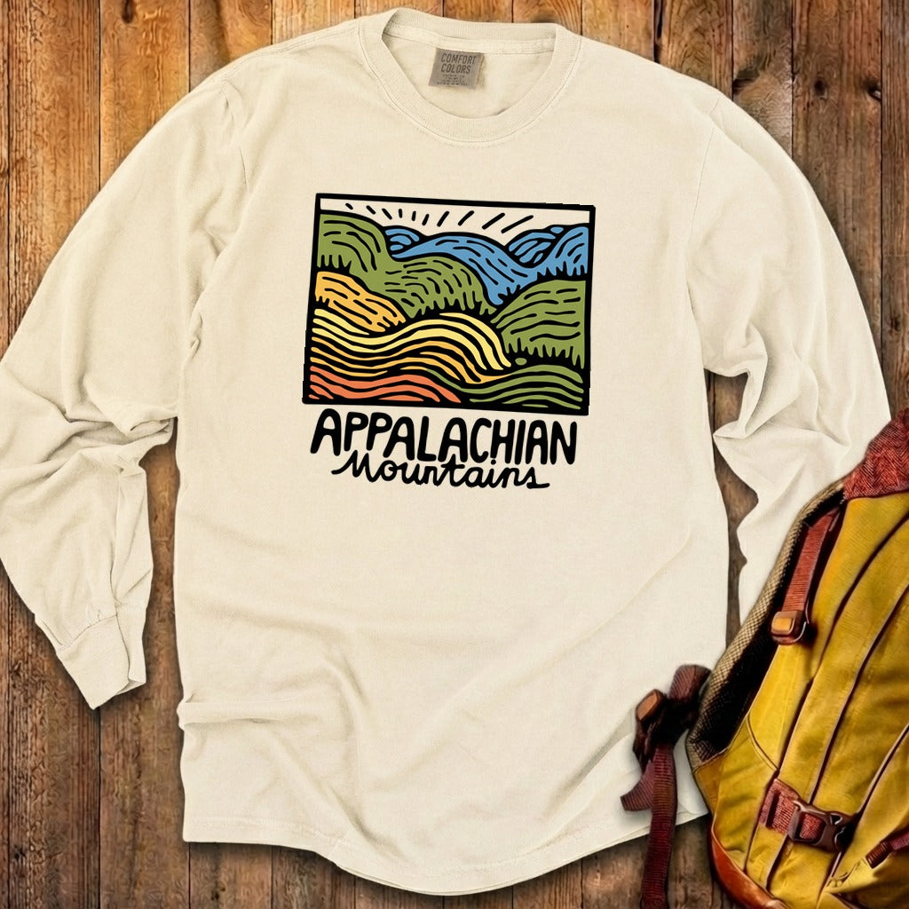 Appalachian Mountains 2 Cotton Long Sleeve