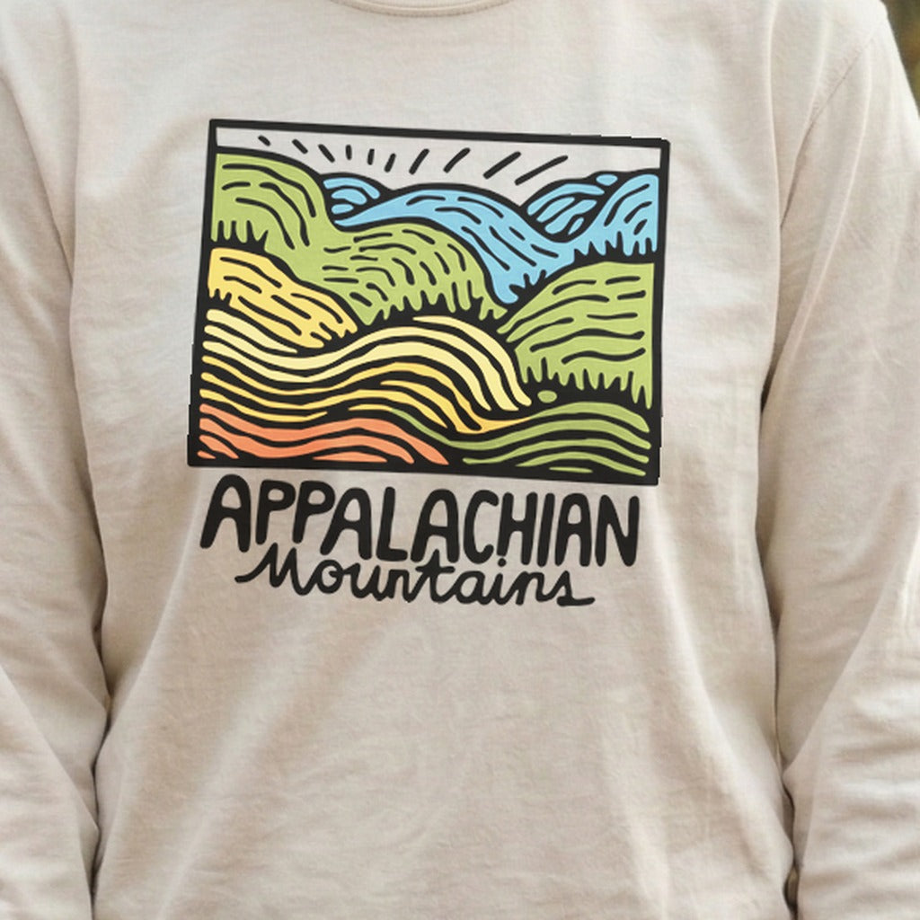 Appalachian Mountains 2 Cotton Long Sleeve