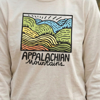 Appalachian Mountains 2 Cotton Long Sleeve