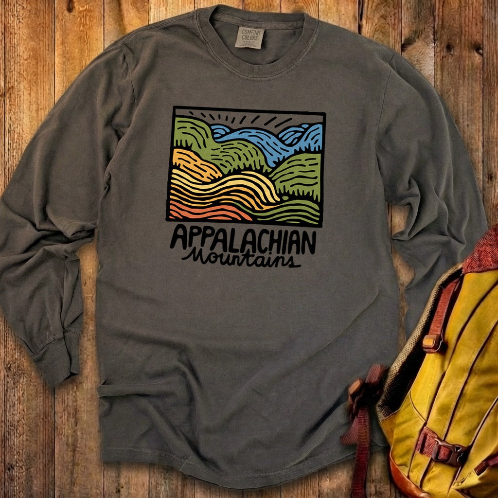 Appalachian Mountains 2 Cotton Long Sleeve
