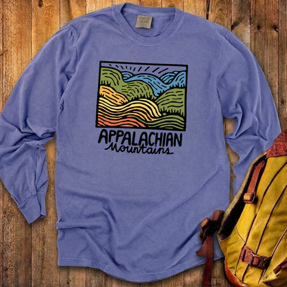 Appalachian Mountains 2 Cotton Long Sleeve
