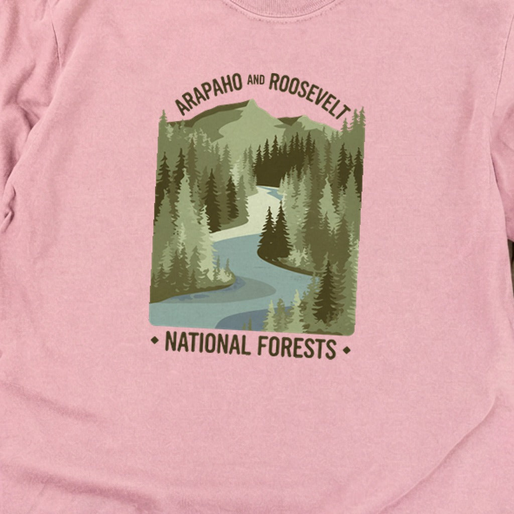 Arapaho and Roosevelt National Forests Cotton Long Sleeve
