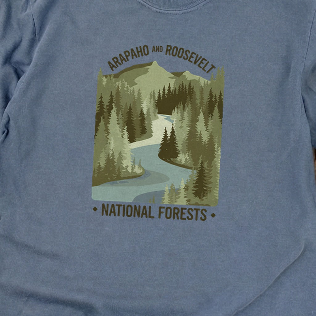 Arapaho and Roosevelt National Forests Cotton Long Sleeve