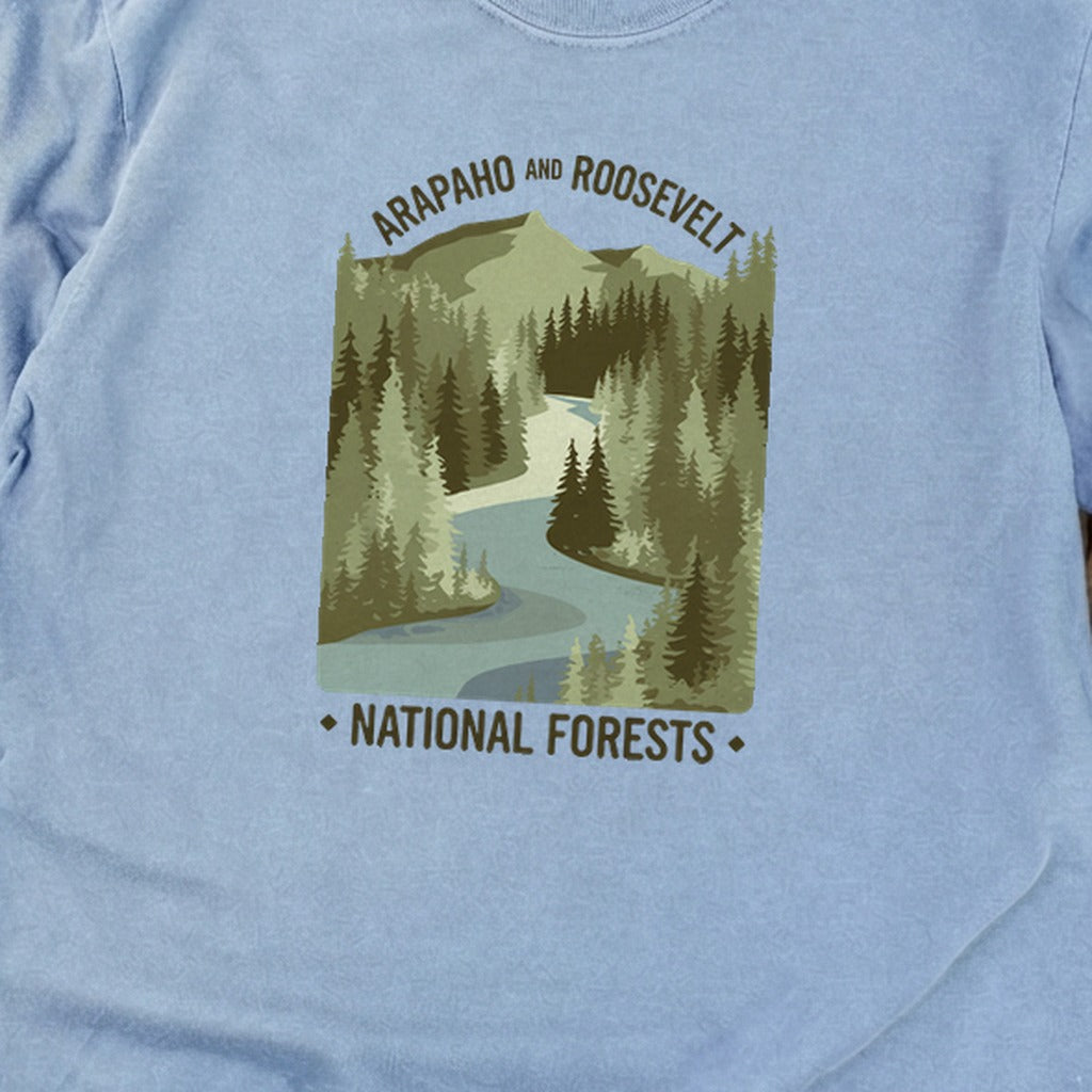 Arapaho and Roosevelt National Forests Cotton Long Sleeve