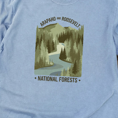Arapaho and Roosevelt National Forests Cotton Long Sleeve