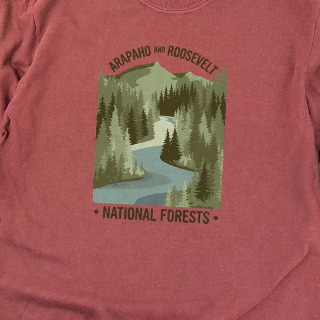 Arapaho and Roosevelt National Forests Cotton Long Sleeve