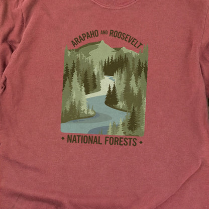 Arapaho and Roosevelt National Forests Cotton Long Sleeve