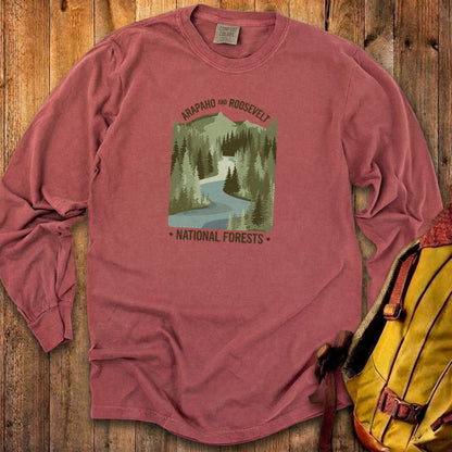 Arapaho and Roosevelt National Forests Cotton Long Sleeve