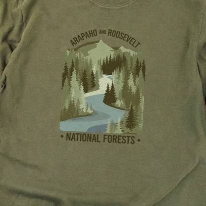 Arapaho and Roosevelt National Forests Cotton Long Sleeve