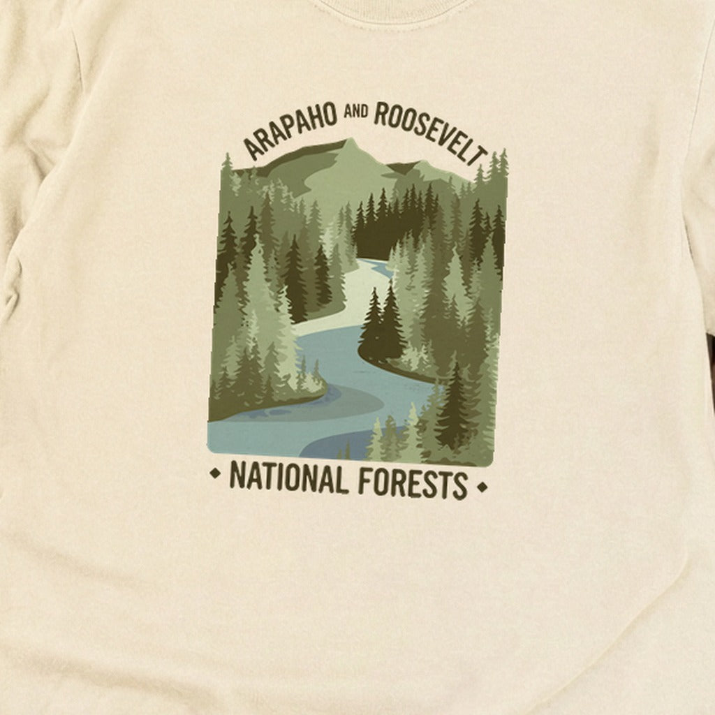 Arapaho and Roosevelt National Forests Cotton Long Sleeve