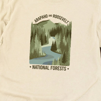 Arapaho and Roosevelt National Forests Cotton Long Sleeve