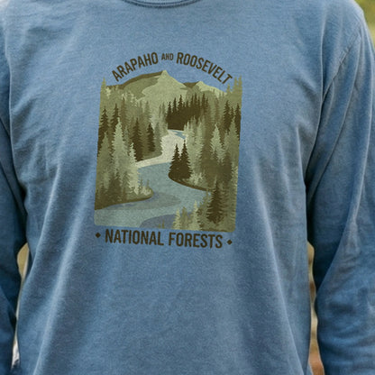 Arapaho and Roosevelt National Forests Cotton Long Sleeve