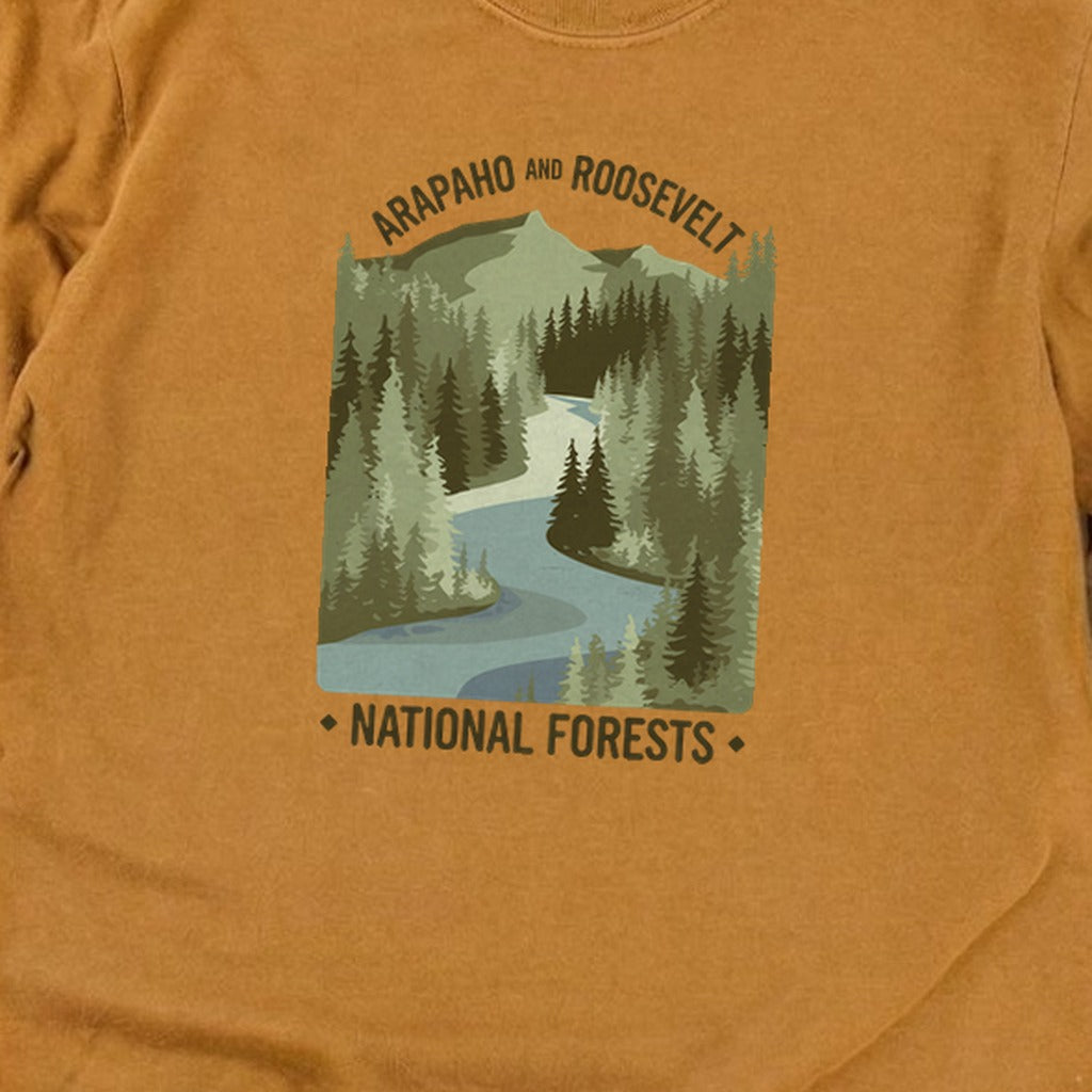 Arapaho and Roosevelt National Forests Cotton Long Sleeve