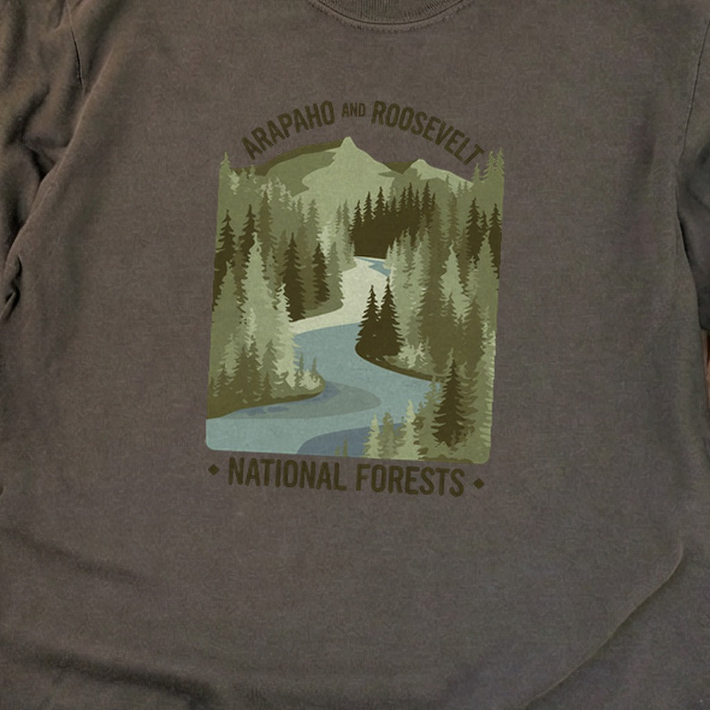 Arapaho and Roosevelt National Forests Cotton Long Sleeve
