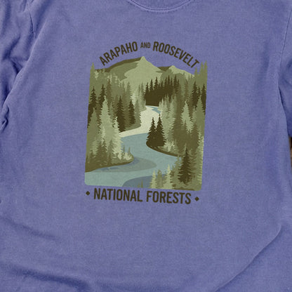 Arapaho and Roosevelt National Forests Cotton Long Sleeve