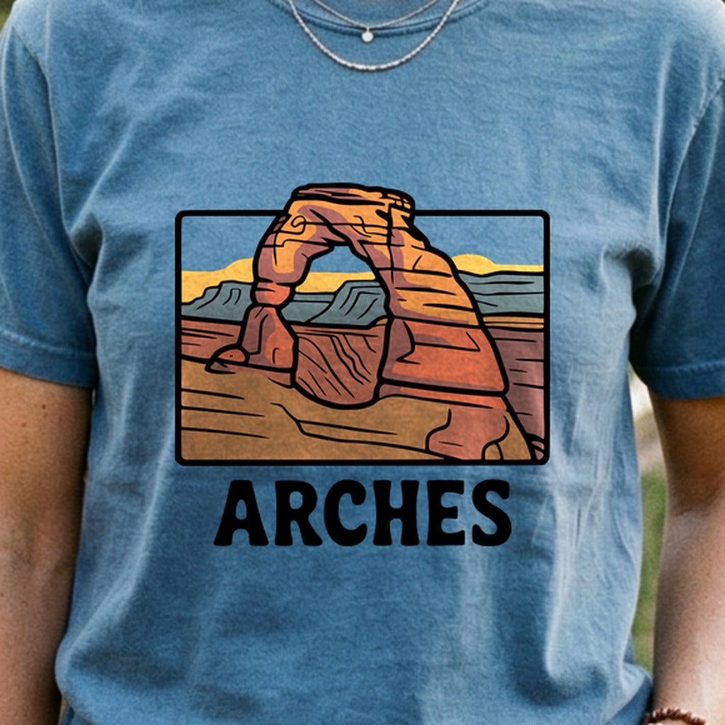Arches National Park Cotton T-Shirt