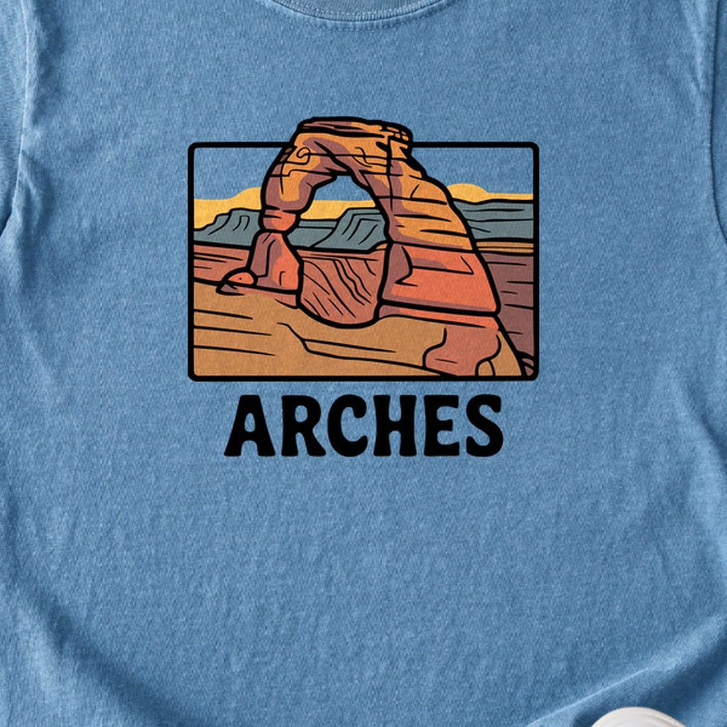 Arches National Park Kids Cotton T-Shirt
