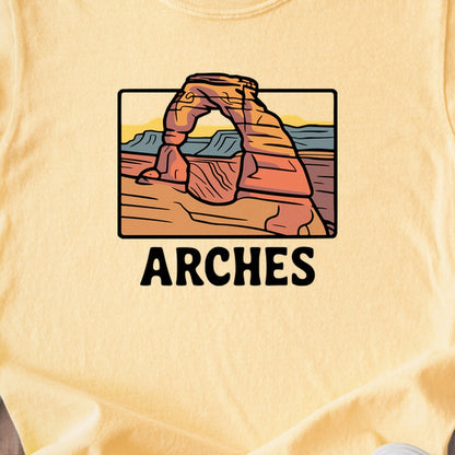 Arches National Park Kids Cotton T-Shirt