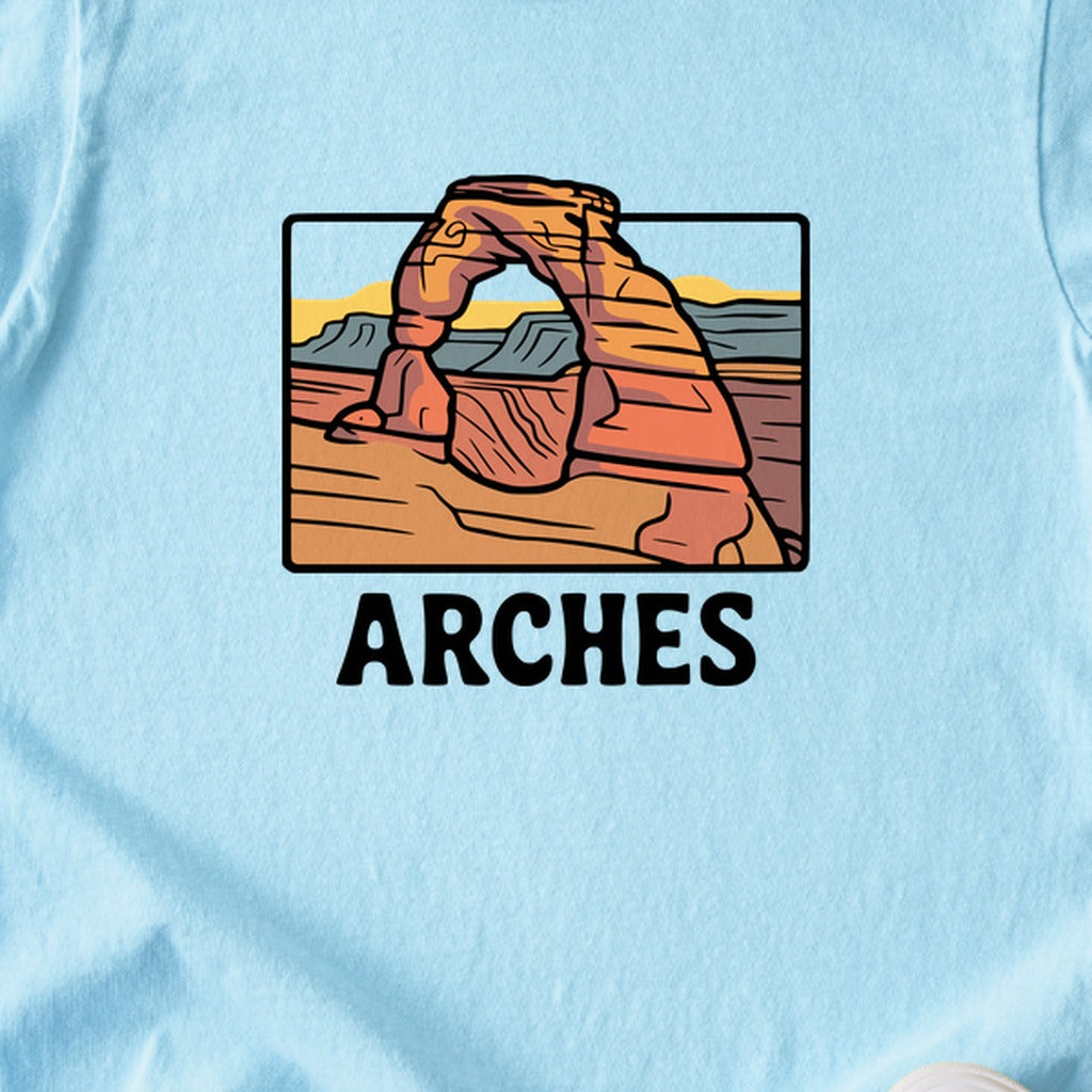 Arches National Park Kids Cotton T-Shirt