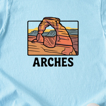 Arches National Park Kids Cotton T-Shirt