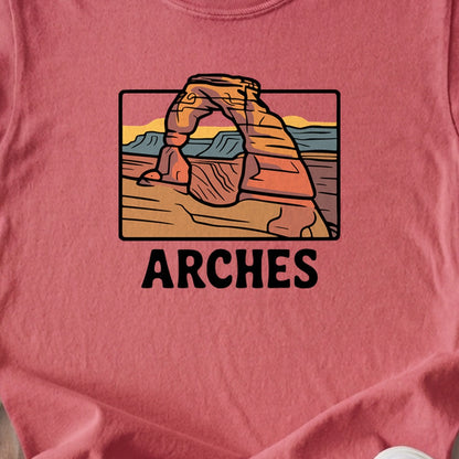 Arches National Park Kids Cotton T-Shirt