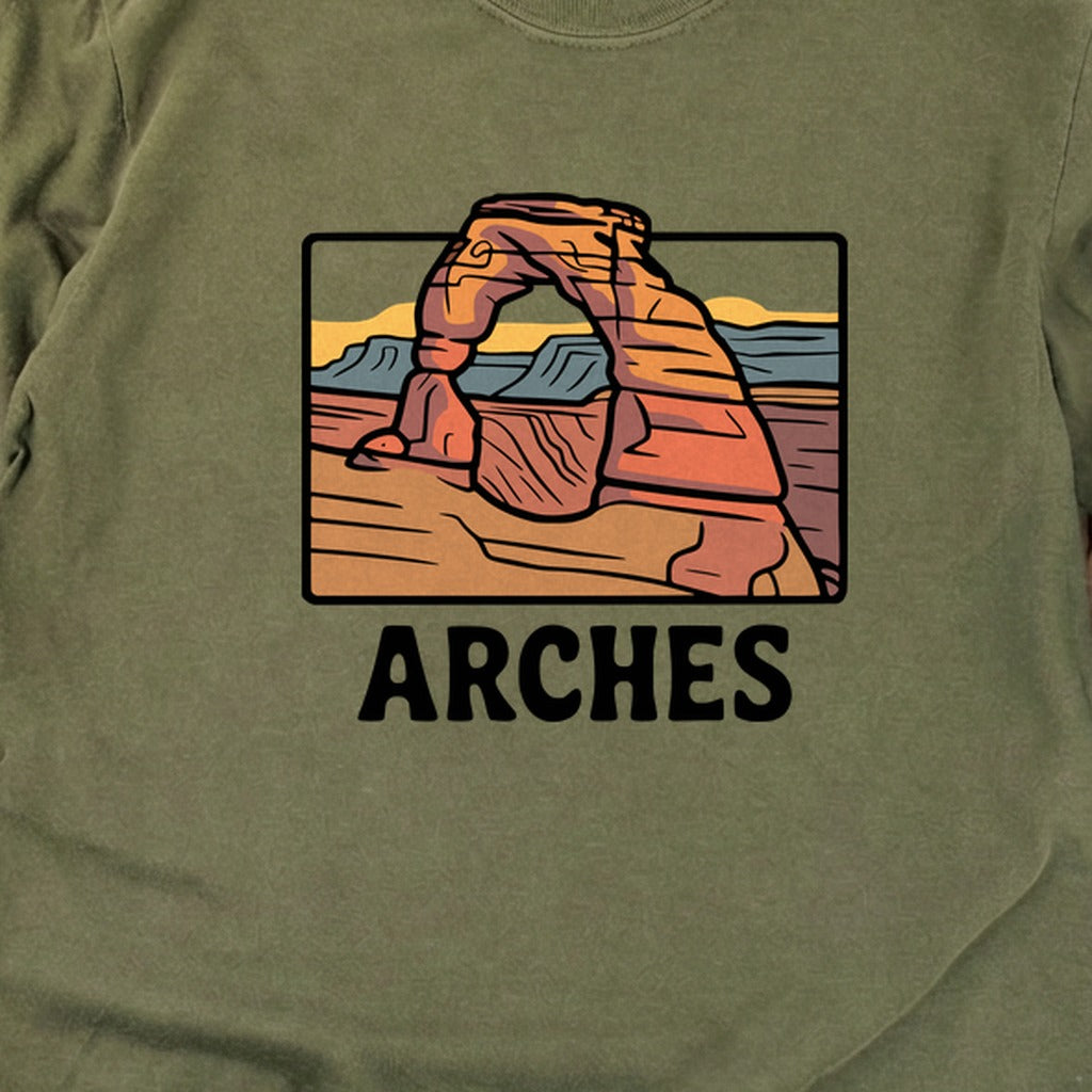 Arches National Park Cotton Long Sleeve